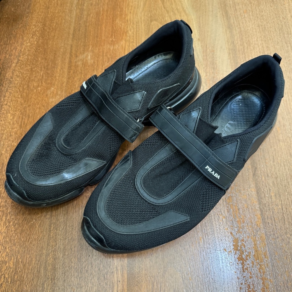 Prada Men’s Black Cloudbust Sneakers - Picture 4 of 8